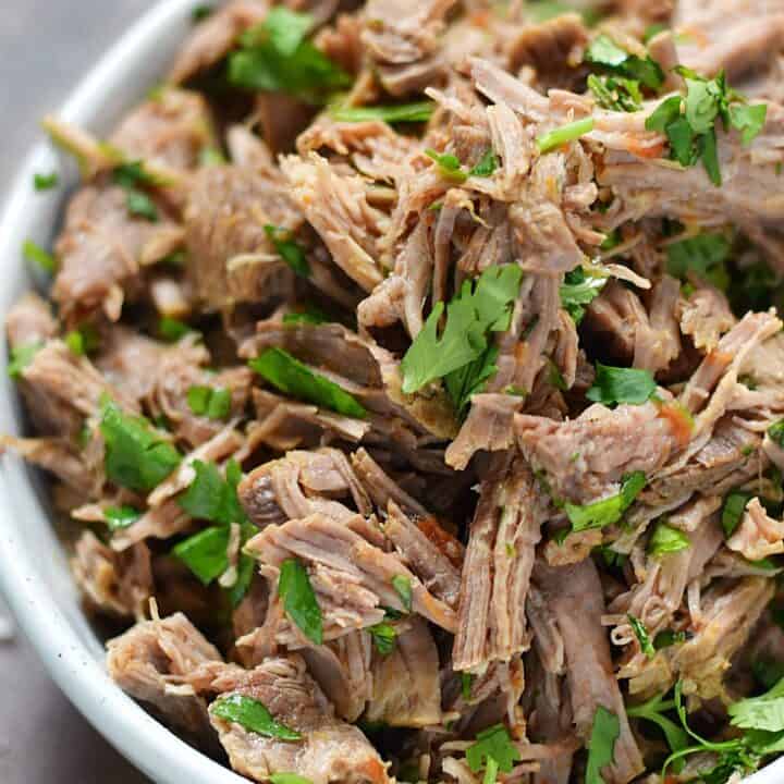 Mexican Style Shredded Beef {Instant Pot} Cooking with Curls