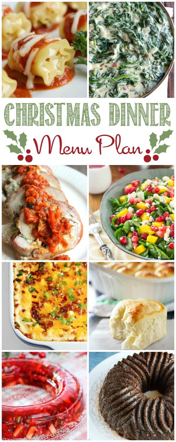 We have your entire Christmas Dinner Meal Plan figured out for you so you don't have to stress out this holiday season | cookingwithcurls.com