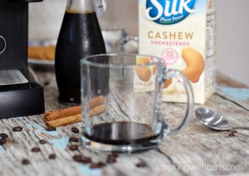 Gingersnap Latte - Cooking with Curls