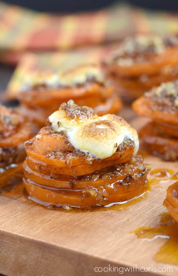 Candied Bacon-Sweet Potato Cupcakes