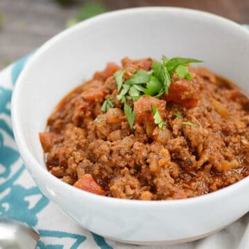 Easy Beef Chili - Cooking With Curls