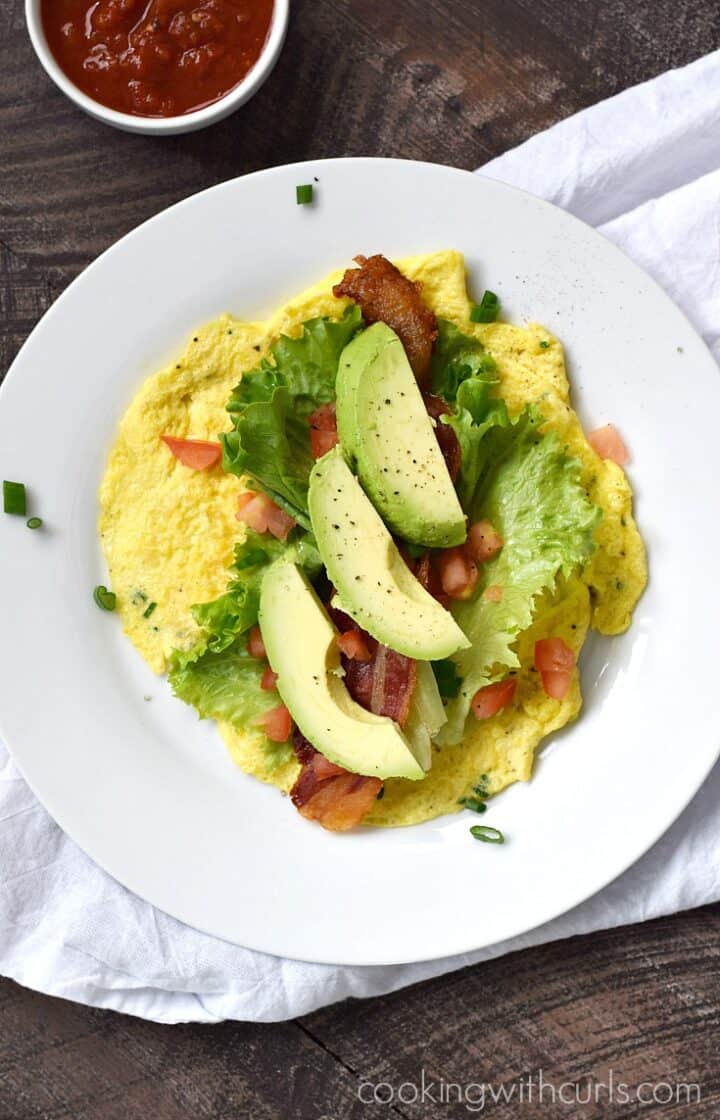 Whole 30 Breakfast Burrito - Cooking with Curls