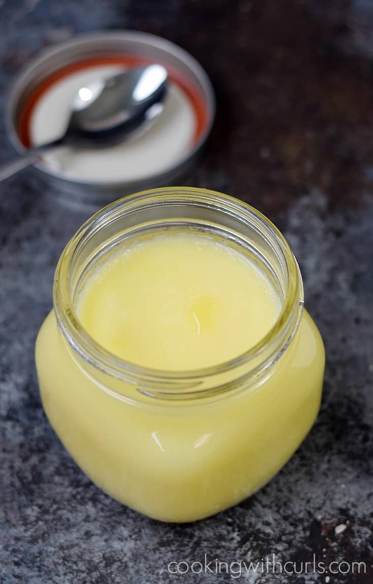 Believe it or not, Clarified Butter is super easy to make so you can make and still has all of it's flavor | cookingwithcurls.com