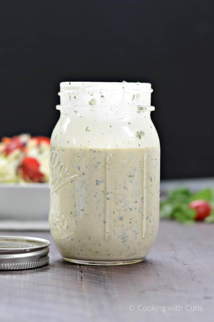 Easy Homemade Whole30 Ranch Dressing Cooking with Curls