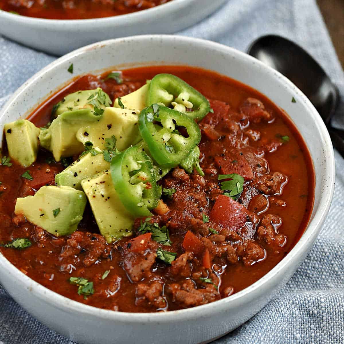 Easy Whole30 Beef Chili