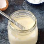 Once you make this Easy Blender Mayonnaise, you will never buy the pre-made stuff in the store again! cookingwithcurls.com