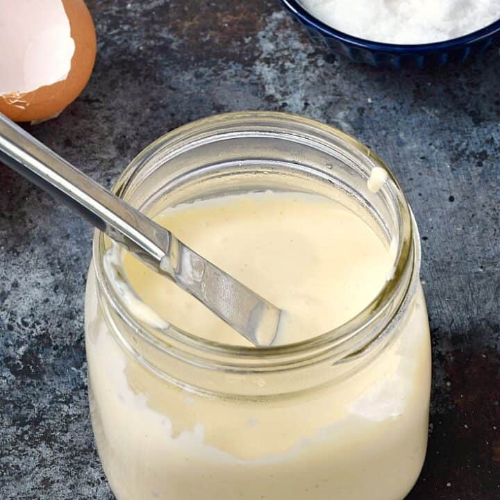 Easy Blender Mayonnaise Cooking with Curls