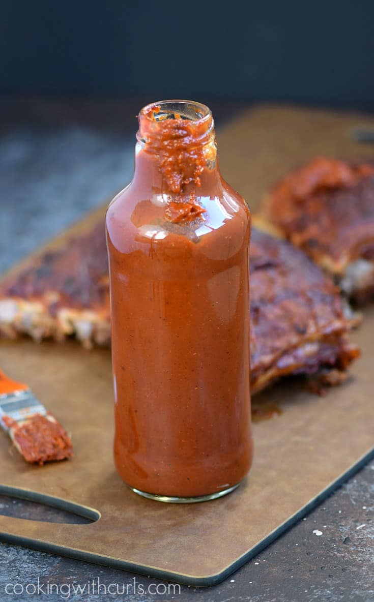 Ancho-Orange Barbecue Sauce | cookingwithcurls.com
