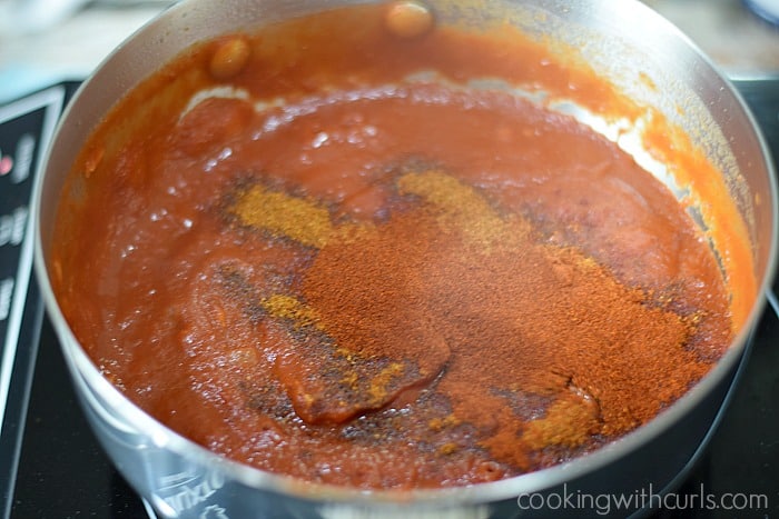 Ancho-Orange Barbecue Sauce flavor cookingwithcurls.com