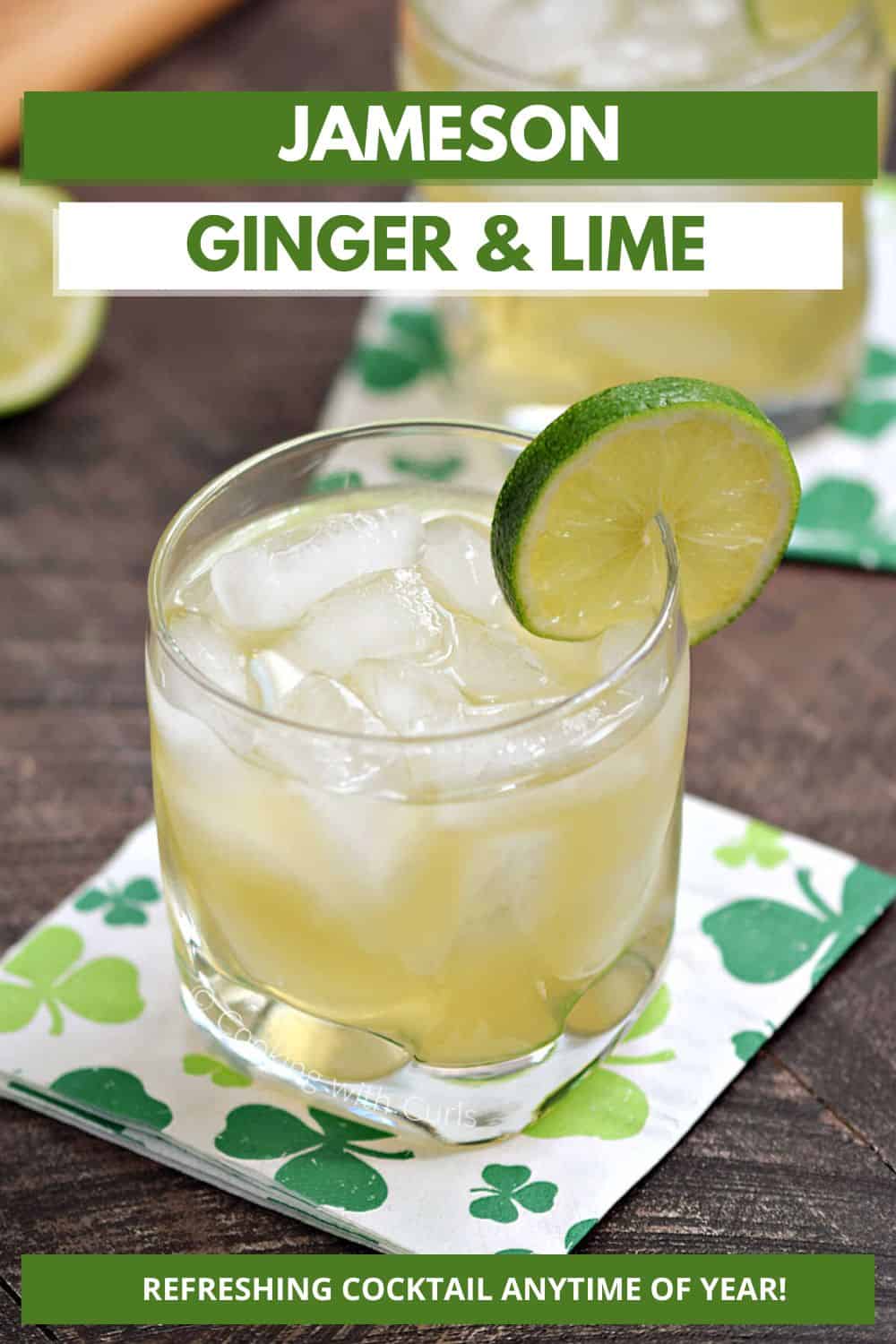 Jameson Ginger and Lime Cooking with Curls