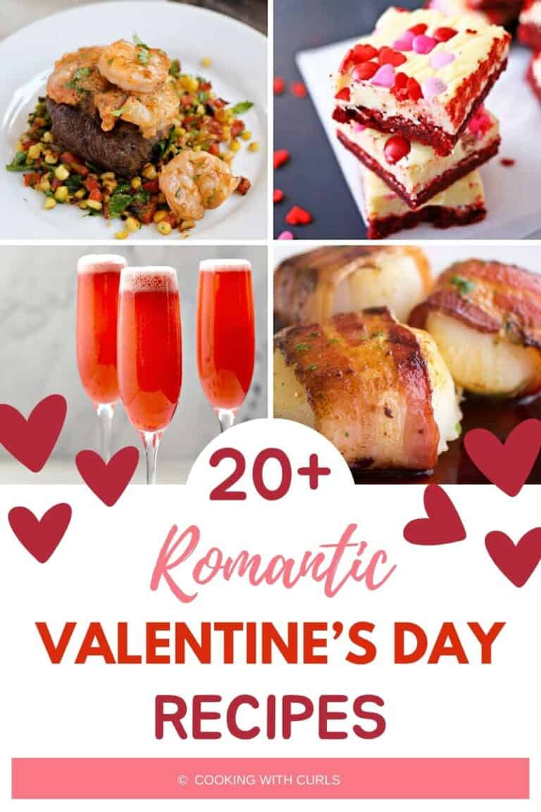 Romantic Valentine's Day Menu Plan - Cooking with Curls