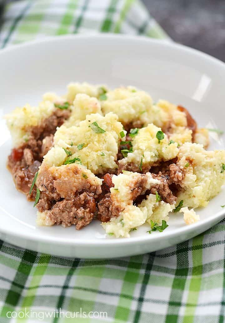 Paleo Shepherd's Pie - Cooking with Curls