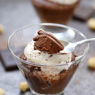 Thick and creamy Paleo Chocolate Mousse is the perfect way to end a healthy meal | cookingwithcurls.com