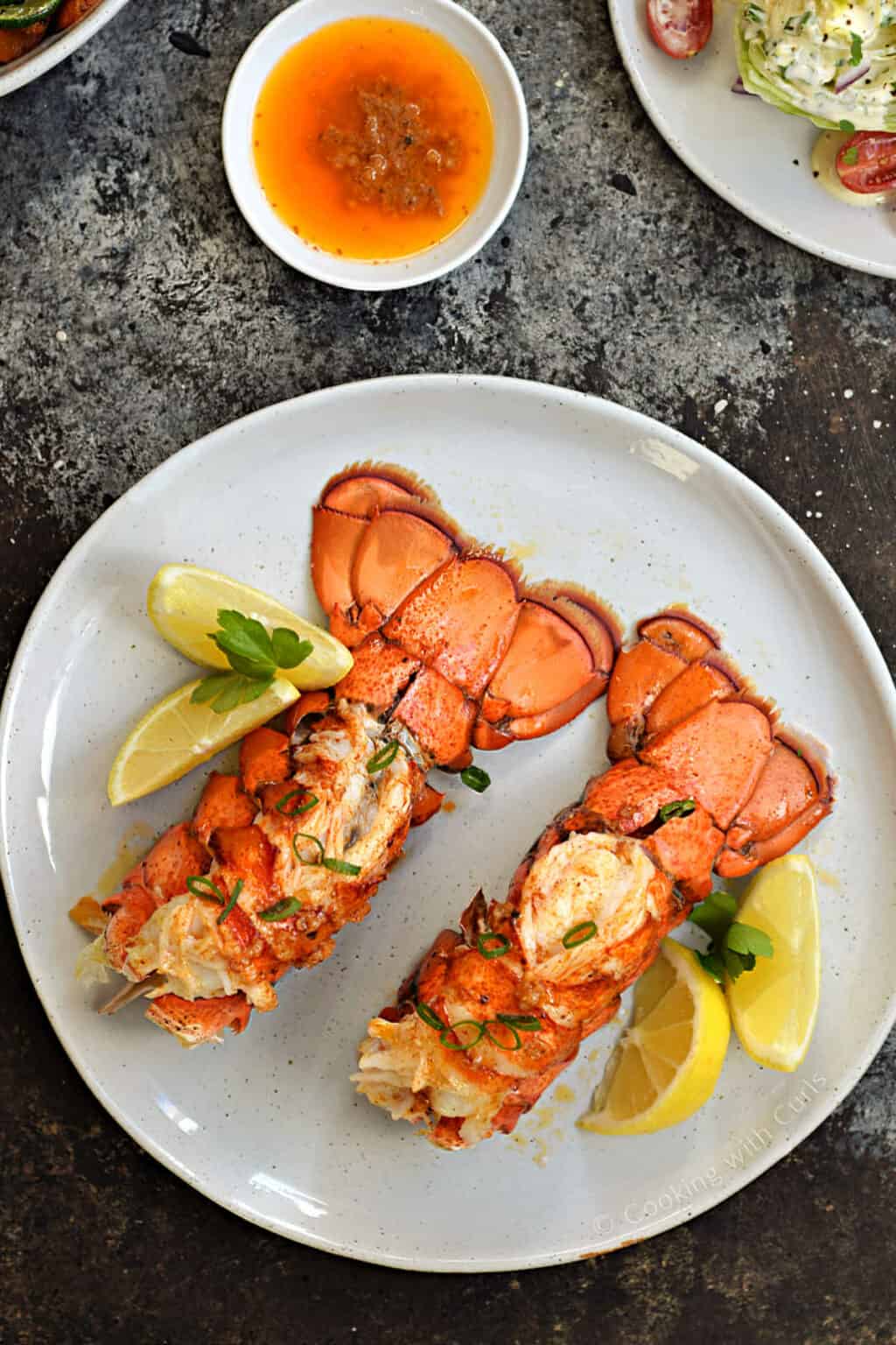Broiled Lobster Tails - Cooking with Curls