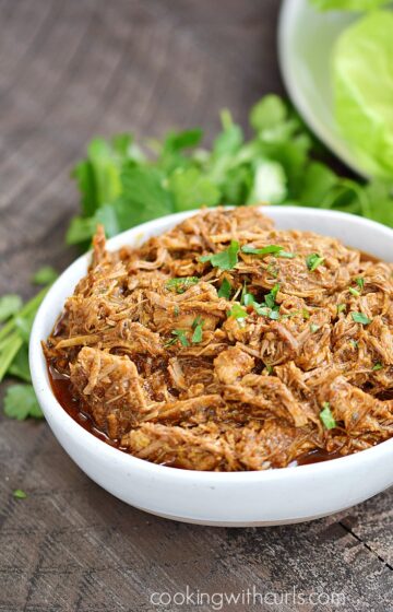Instant Pot Ancho-Orange Pulled Pork - Cooking with Curls