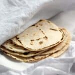 These Cassava Flour Tortillas are grain-free, nut-free, and gluten-free | cookingwithcurls.com