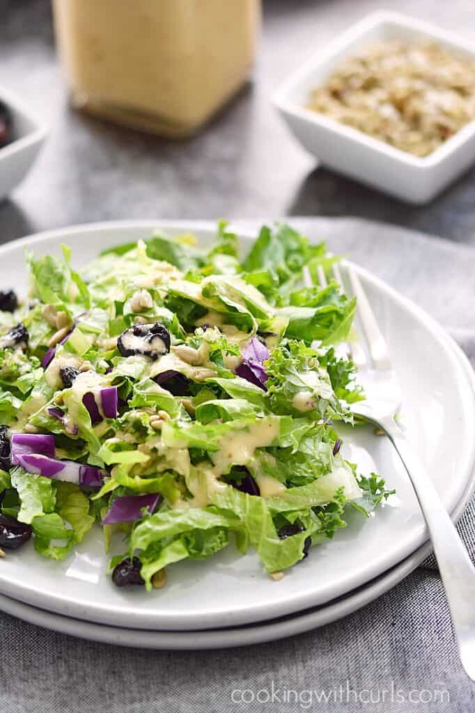 Sweet Onion and Citrus Dressing Cooking with Curls