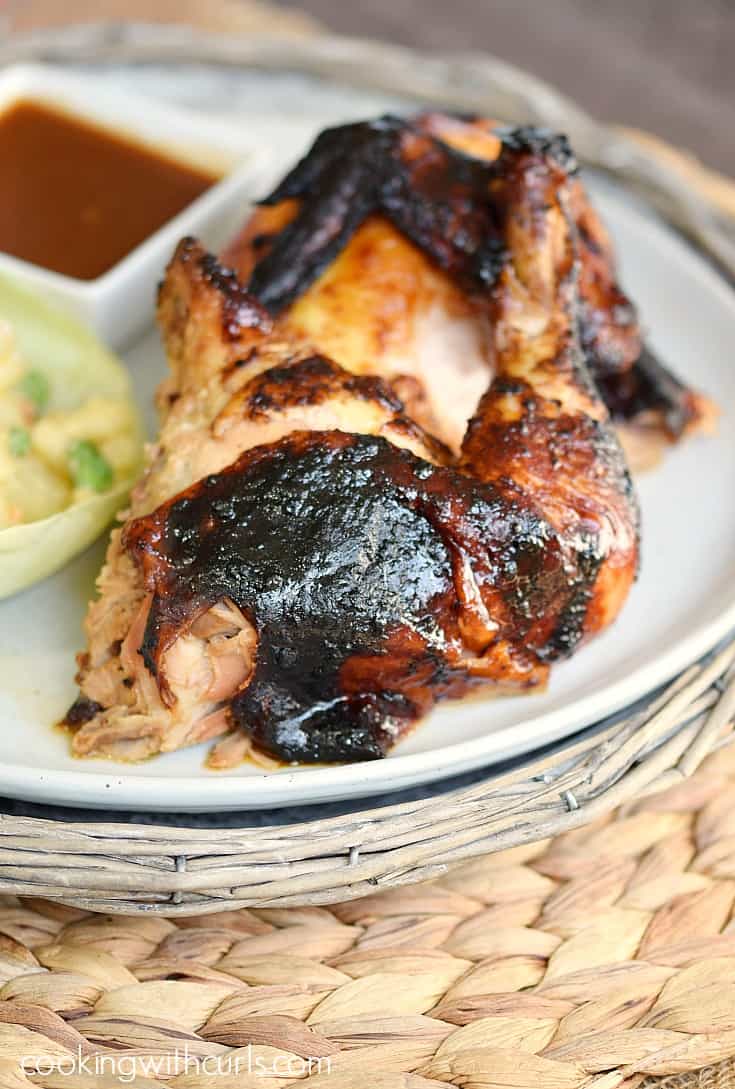 This sweet and sticky Huli Huli Chicken will have them coming back for more...and more! cookingwithcurls.com