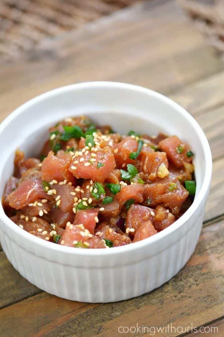 Ahi Poke - Cooking with Curls