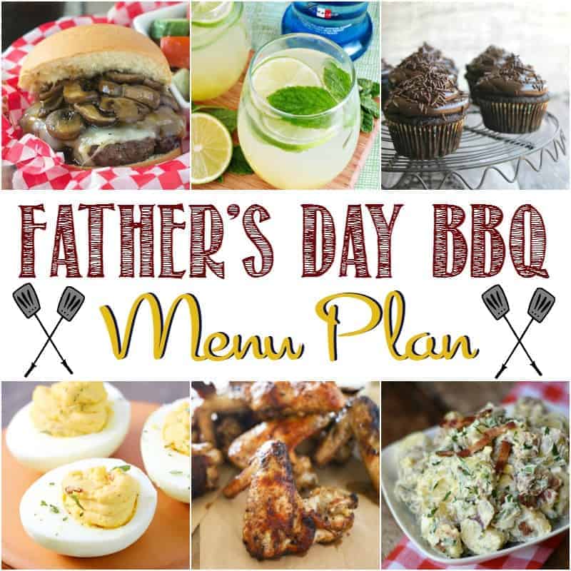 Father's Day Barbecue Menu Plan | cookingwithcurls.com