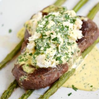 Steak Oscar is the ultimate special ocassion or Date Night meal | cookingwithcurls.com