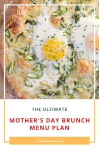 Mother's Day Brunch Menu Plan - Cooking with Curls