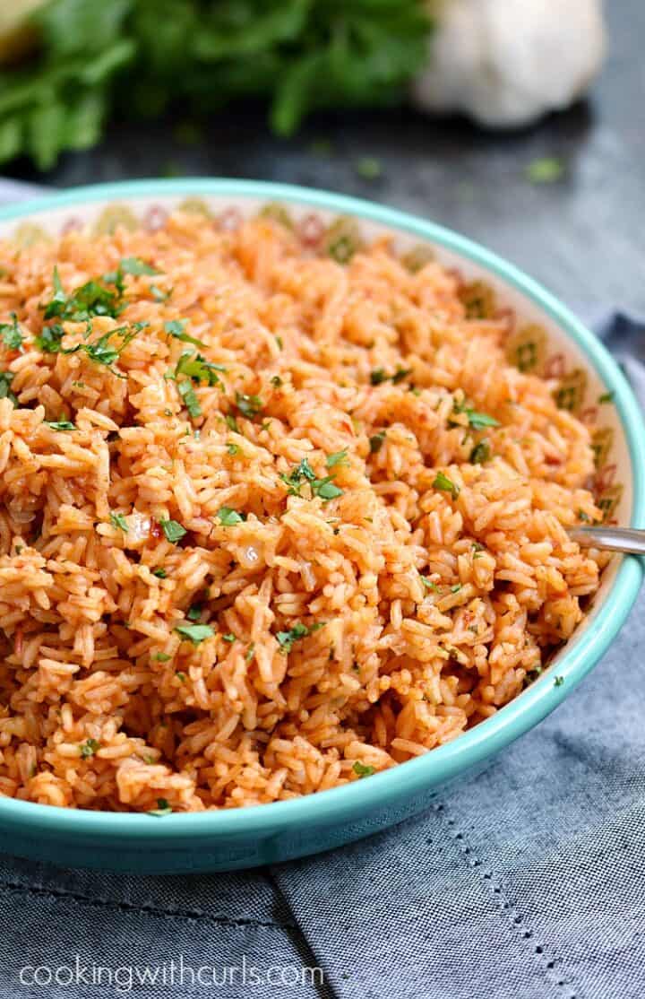 Instant Pot Spanish Rice - Cooking With Curls