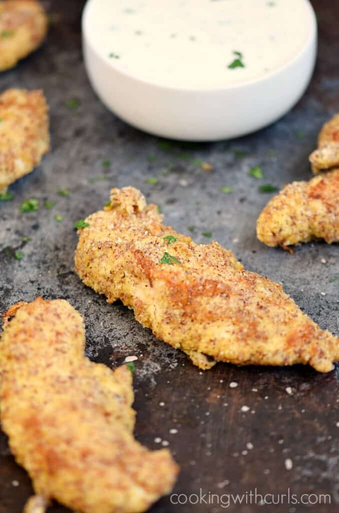 Southwest Paleo Chicken Tenders - Cooking with Curls