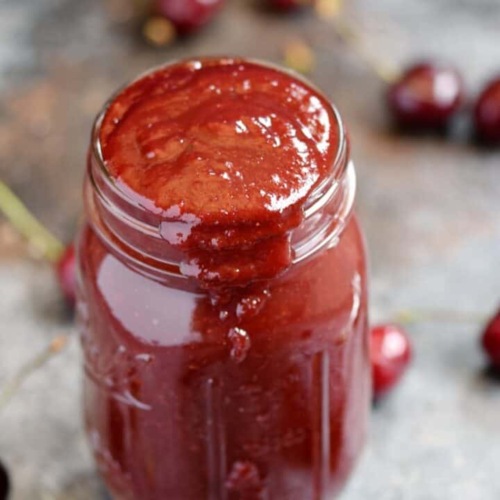 Cherry bourbon sauce recipe