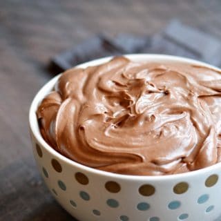 This Old-fashioned Chocolate Fudge Frosting is the perfect way to top your favorite cakes and cupcakes | cookingwithcurls.com