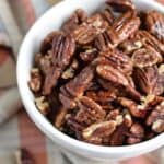 Maple-Glazed Pecans | COPYRIGHT © 2017 COOKING WITH CURLS