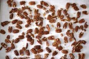 Maple Glazed Pecans Cooking With Curls   Maple Glazed Pecans Recipe Bake COPYRIGHT © 2017 COOKING WITH CURLS 300x200 