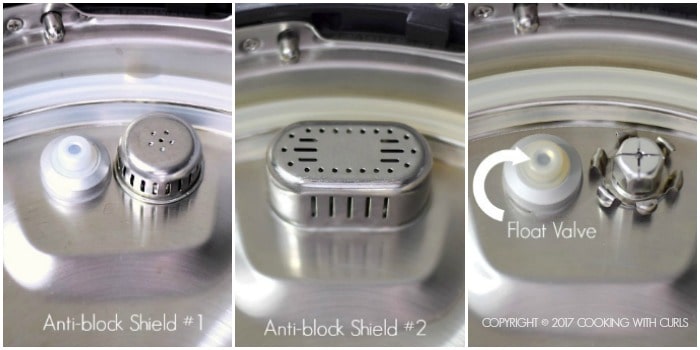Instant Pot 101 Anti-Block Shield collage COPYRIGHT © 2017 COOKING WITH CURLS