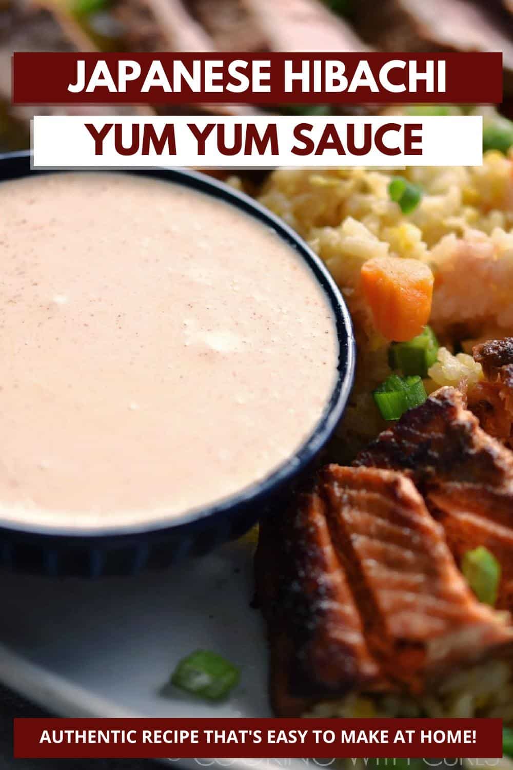 Authentic Japanese Hibachi Yum Yum Sauce - Cooking with Curls
