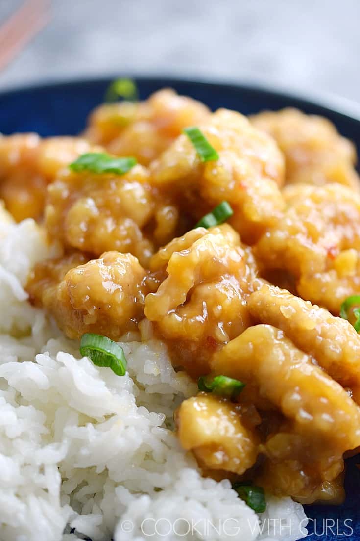Chinese Orange Chicken © COOKING WITH CURLS