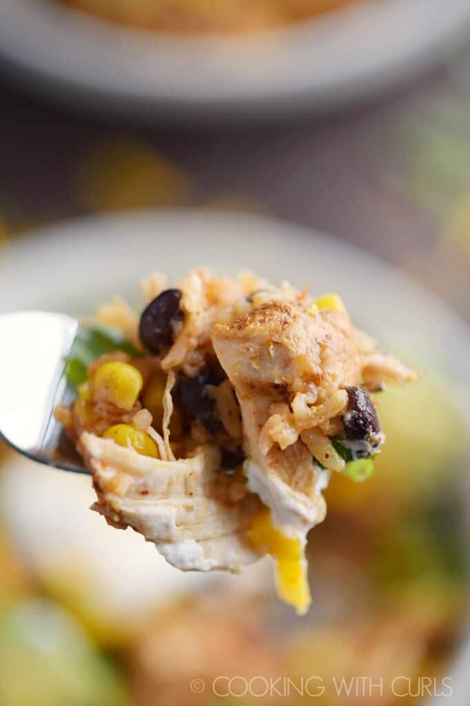 Instant Pot Chicken Taco Bowls Cooking with Curls