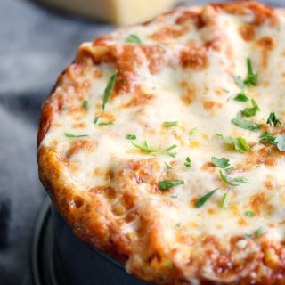 You will make your family so happy when you serve them Instant Pot Lasagna for dinner! © COOKING WITH CURLS