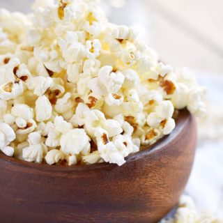 Skip the microwave and make this easy Instant Pot Popcorn instead! © COOKING WITH CURLS