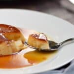 Finish off your meal with this simple, silky smooth Instant Pot Kahlua Flan and your family will go wild! © COOKING WITH CURLS