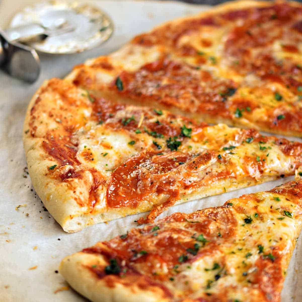 Homemade Pepperoni Pizza Cooking With Curls Homemade Pepperoni Pizza Cooking With Curls