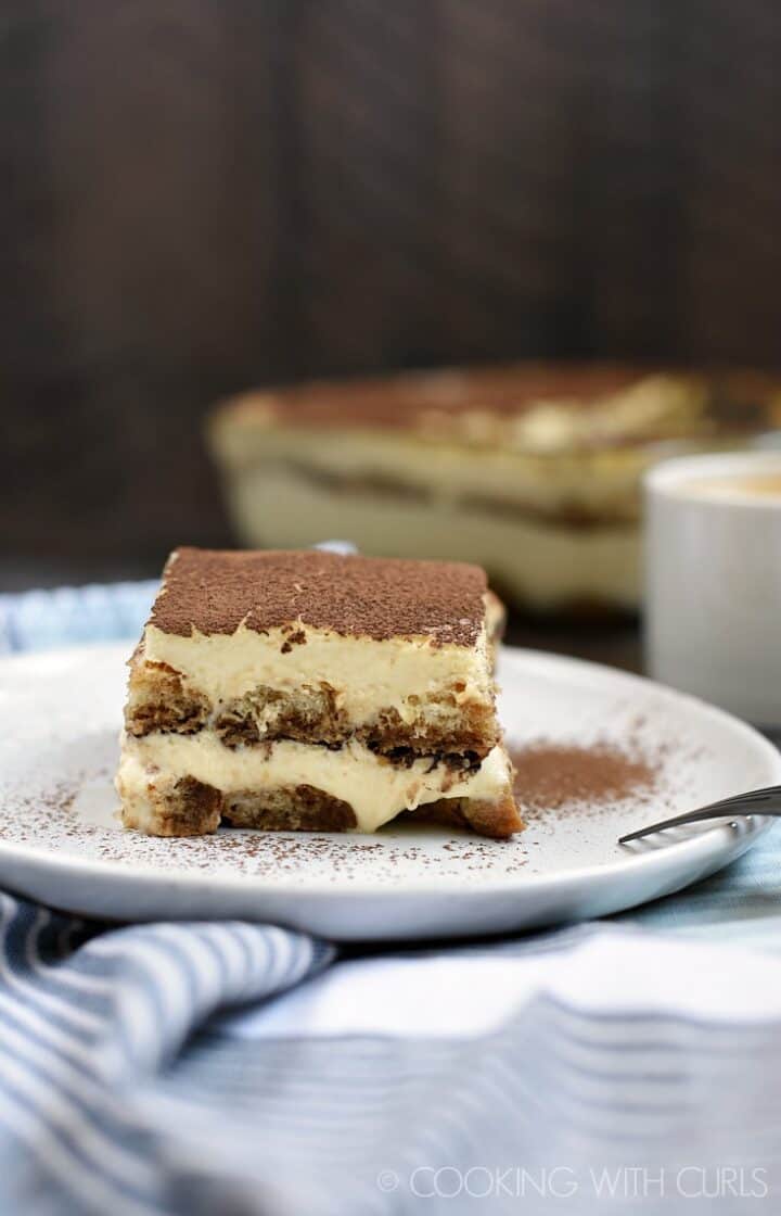 Classic Tiramisu - Cooking With Curls