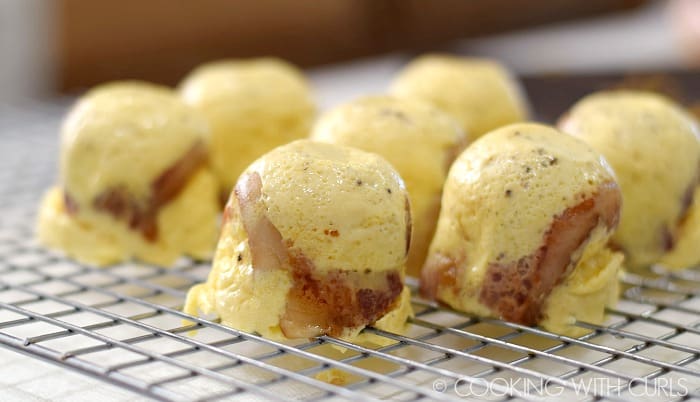 Instant Pot Bacon Cheddar Egg Bites - Cooking with Curls