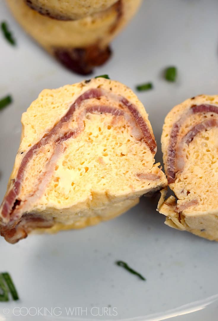 Instant Pot Bacon-Cheddar Egg Bites © COOKING WITH CURLS