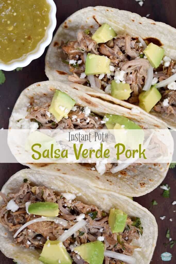 Instant Pot Salsa Verde Pork Cooking With Curls