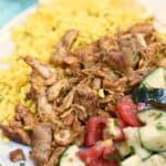 The amazing flavors in this Instant Pot Chicken Shawarma will keep you coming back for more! © COOKING WITH CURLS