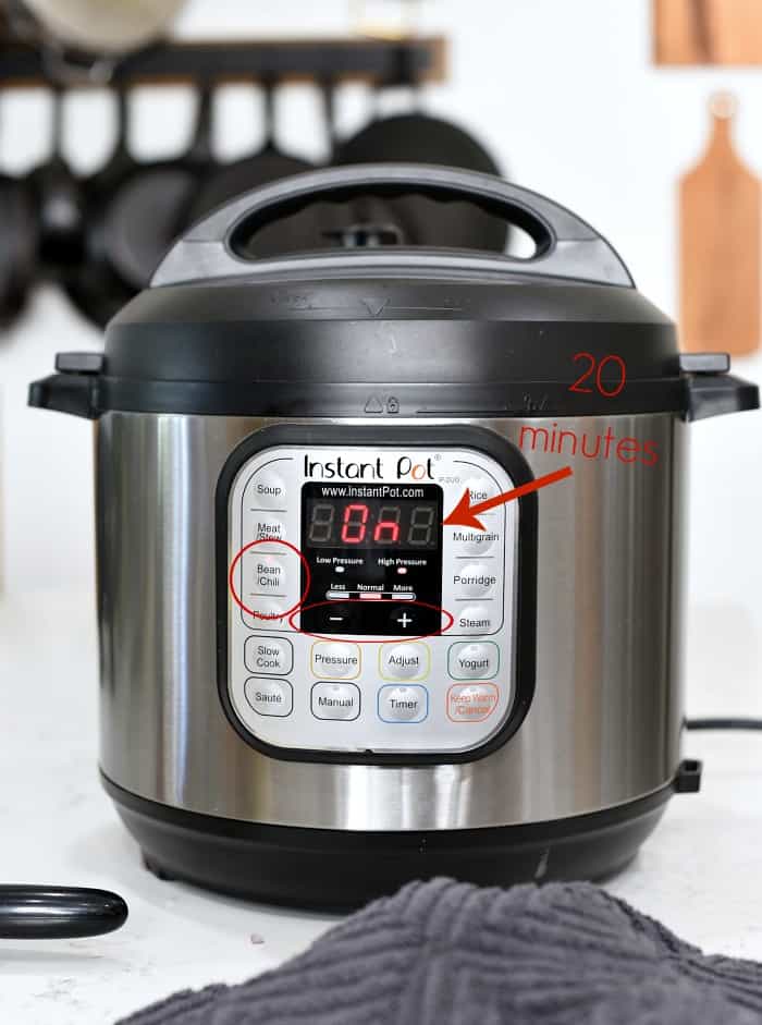 Chili setting on instant pot hot sale