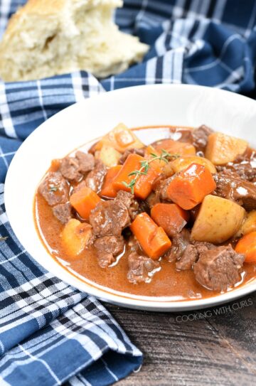 Instant Pot Beef Stew - Cooking with Curls