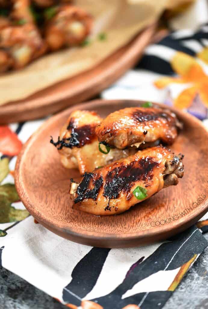 Huli Huli Chicken Wings are an island favorite made easy in your oven! cookingwithcurls.com