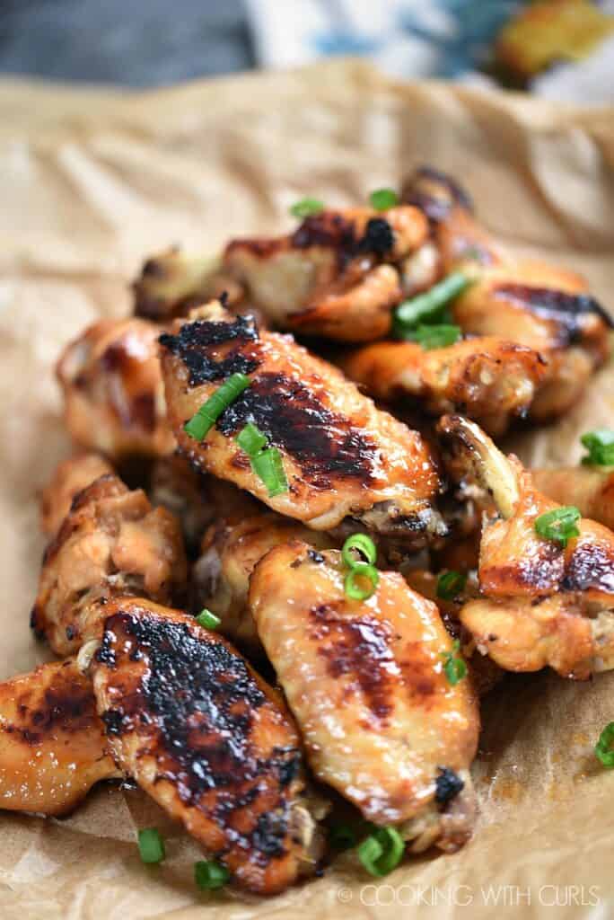 These Huli Huli Chicken Wings will make your guests feel like they are on a Hawaiian vacation! cookingwithcurls.com
