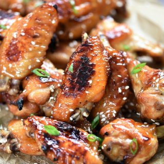 Your party guests will be fighting to get their hands on these Baked Teriyaki Chicken Wings!! cookingwithcurls.com